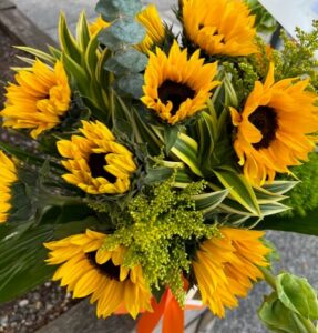 Sunflowers arrangement